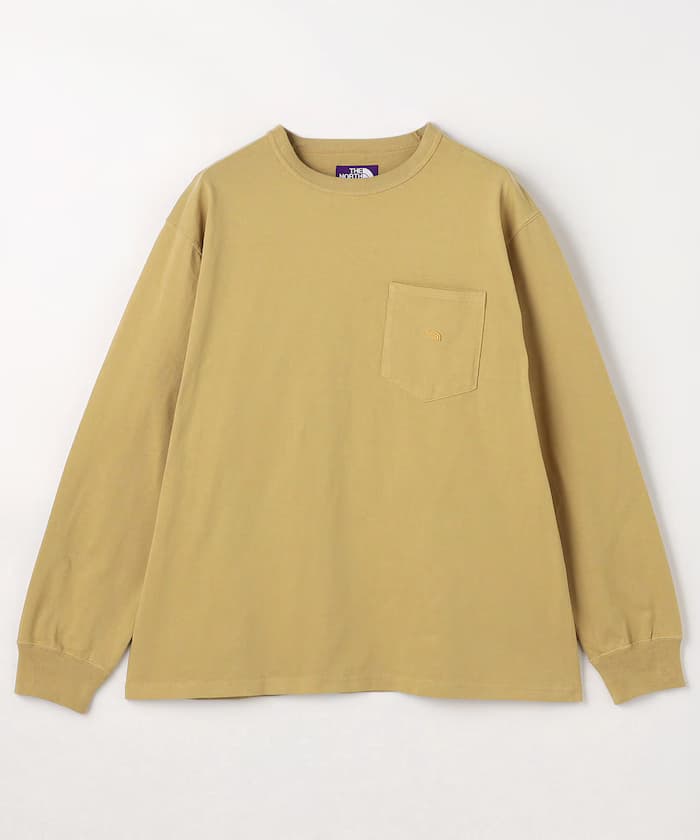 8oz Field Long Sleeve Pocket Tee