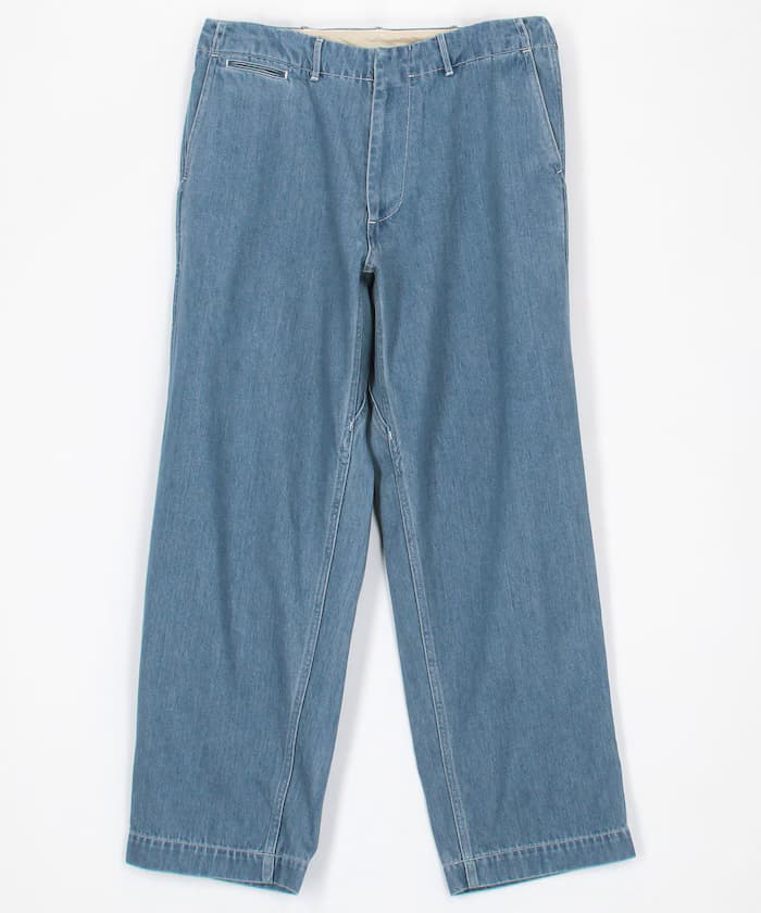 Wide Denim Pants
