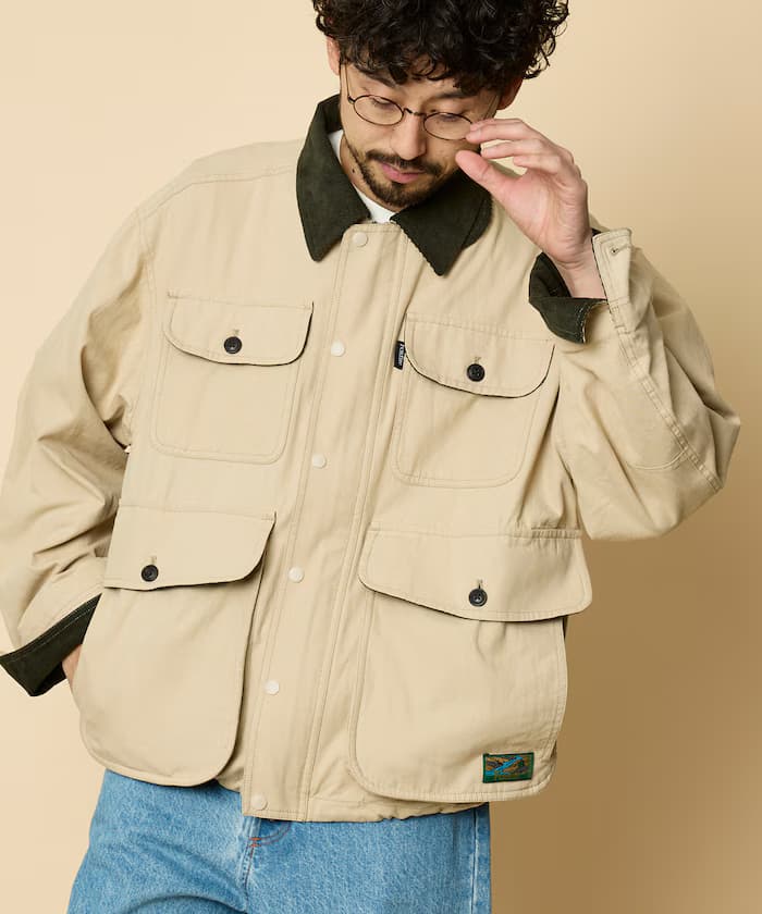 Foxfire × FREAK'S STORE別注 輕量鴨布Warden外套