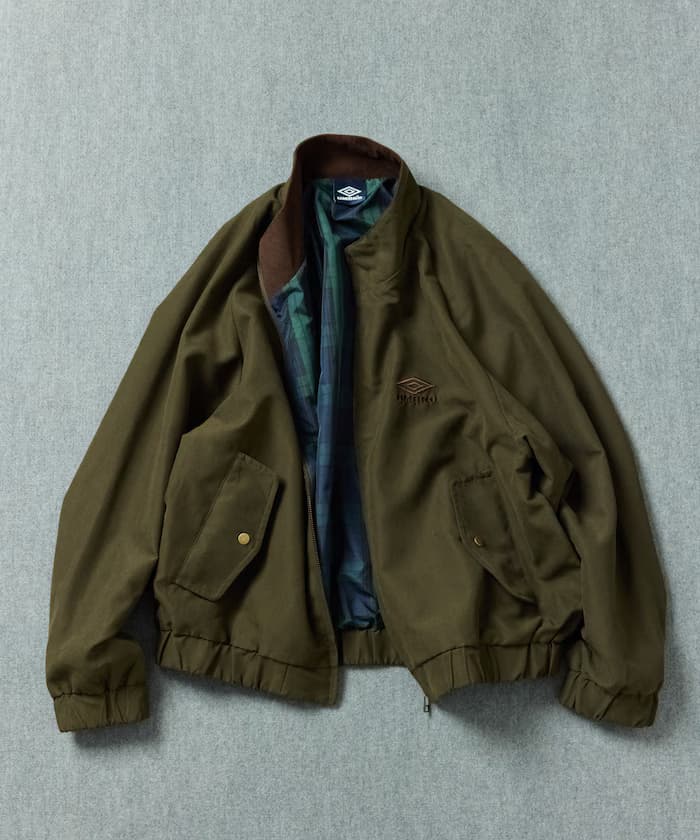 別注 Twill Stand Collar Blouson