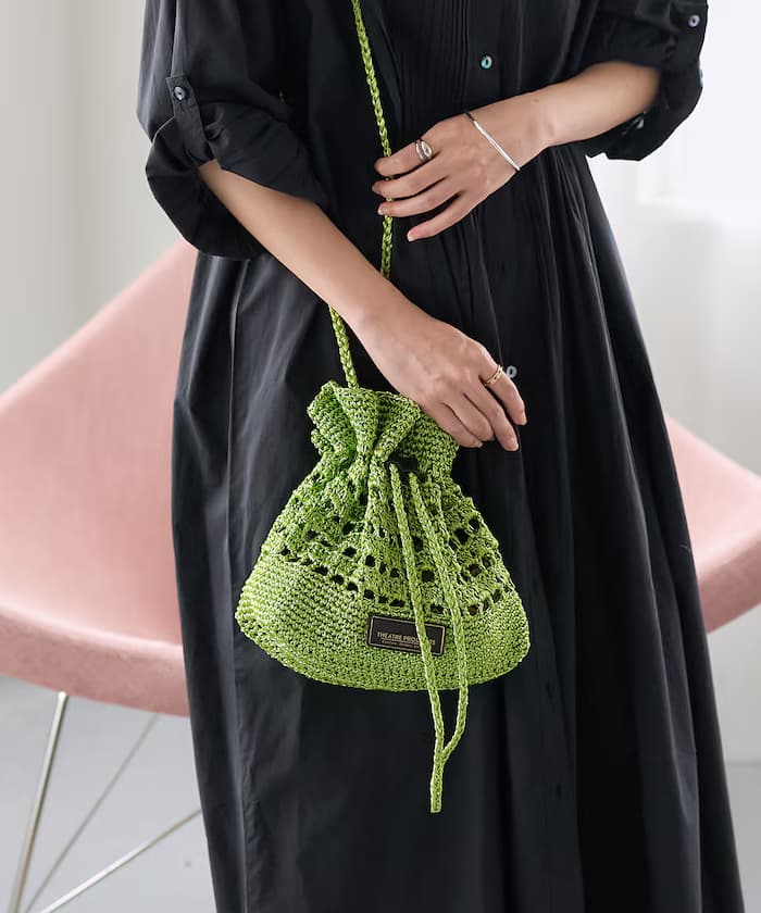 THEATRE PRODUCTS × FREAK'S STORE 別注亮片網眼側背包