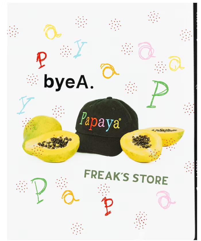 別注 NOT APPLE CAP Papaya