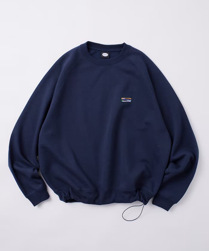 寬版束繩logo衛衣 ラグランスリーブ 【限定展開】