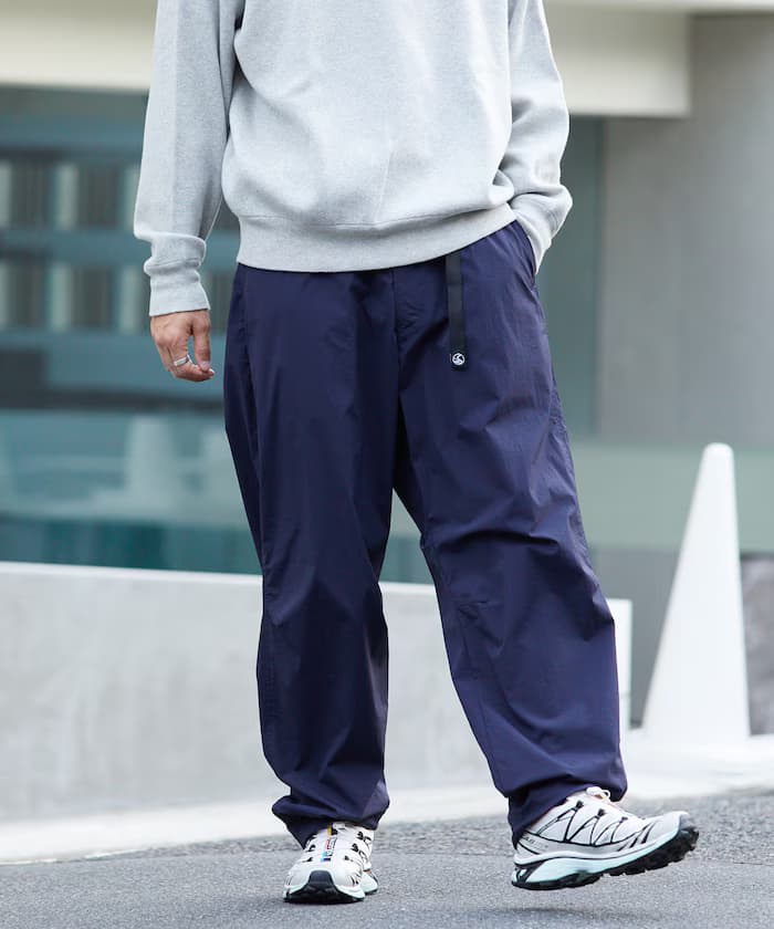 寬版尼龍彈性攀岩褲子【限定展開】