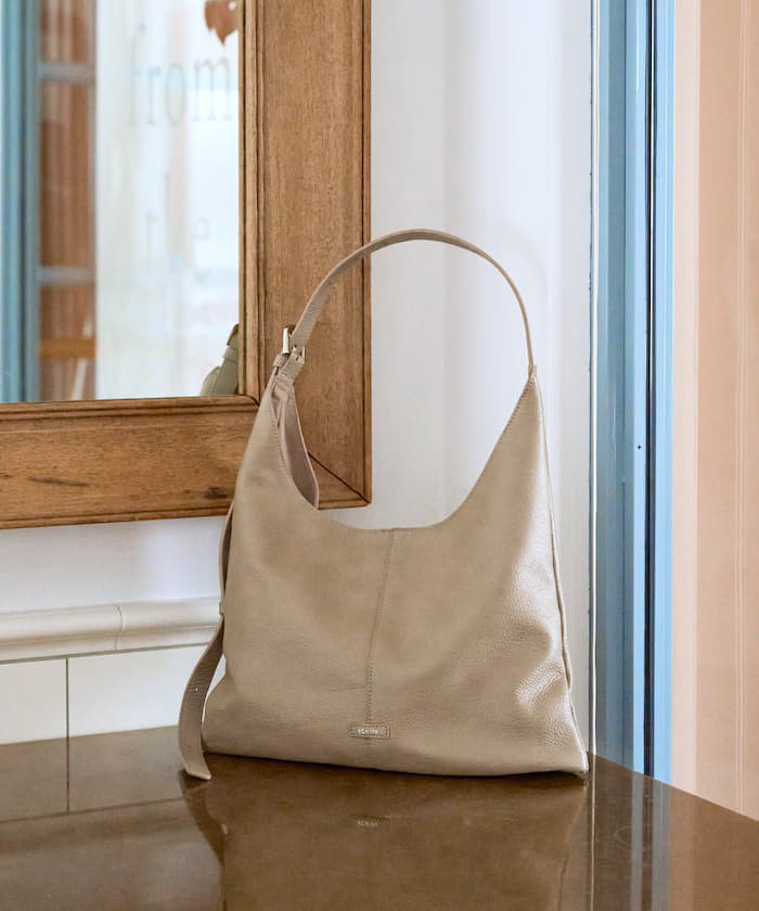 皮革皮帶手提包【限定展開】