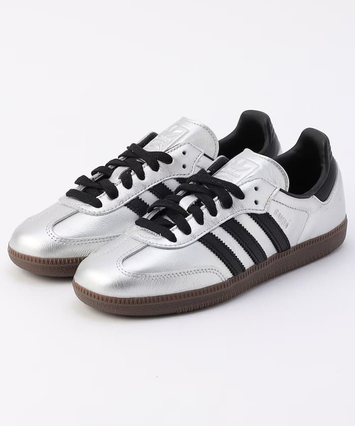 SAMBA OG W 金屬感運動鞋 23.0~25.0cm尺寸展開【限定發售】