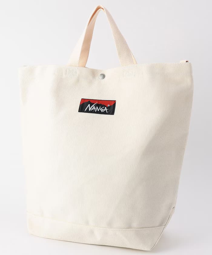 NANGA LOGO 2WAY 帆布托特包