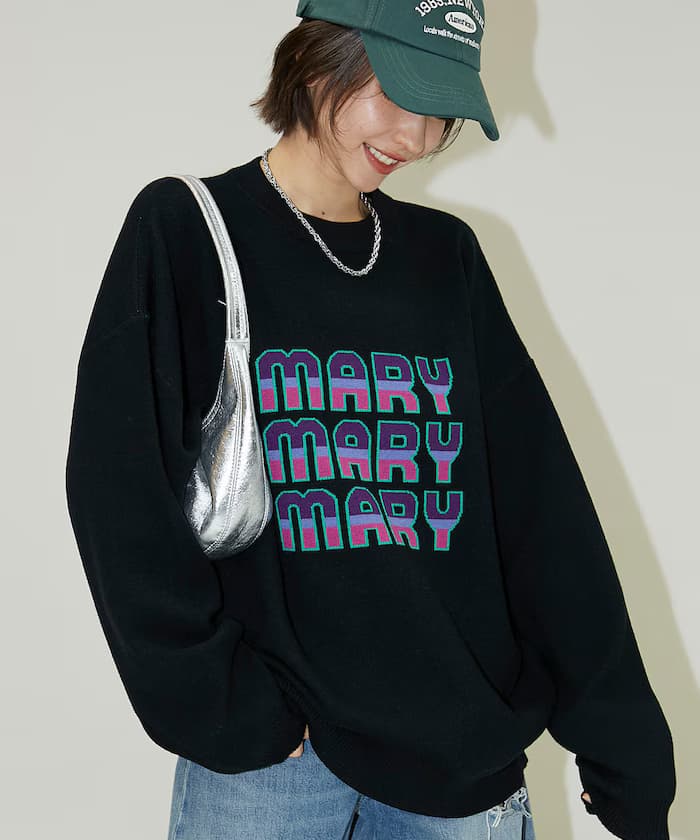 マリマリマリー×PUBLUX MARY標誌織紋針織衫【限定展開】