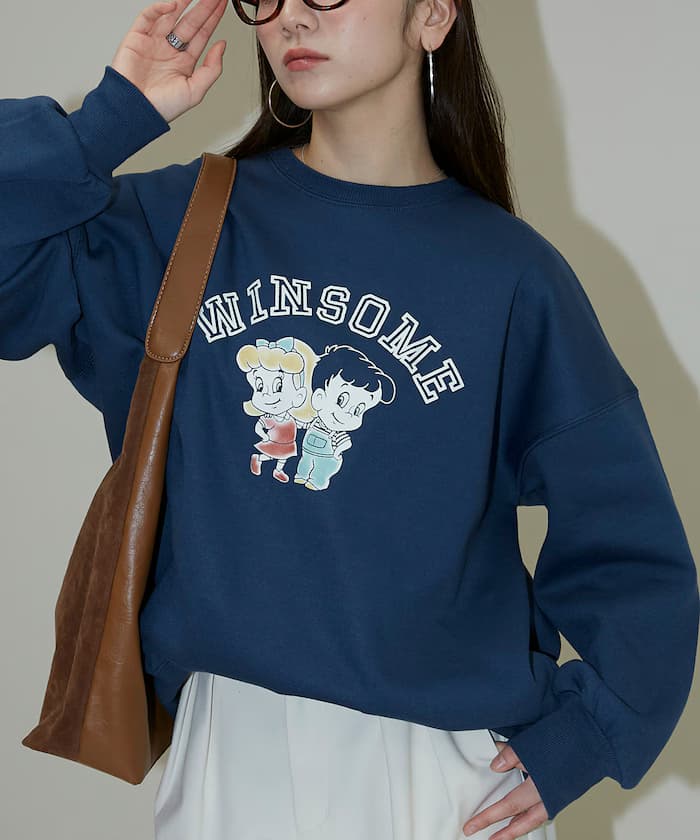 復古兒童學院風衛衣 限定展開