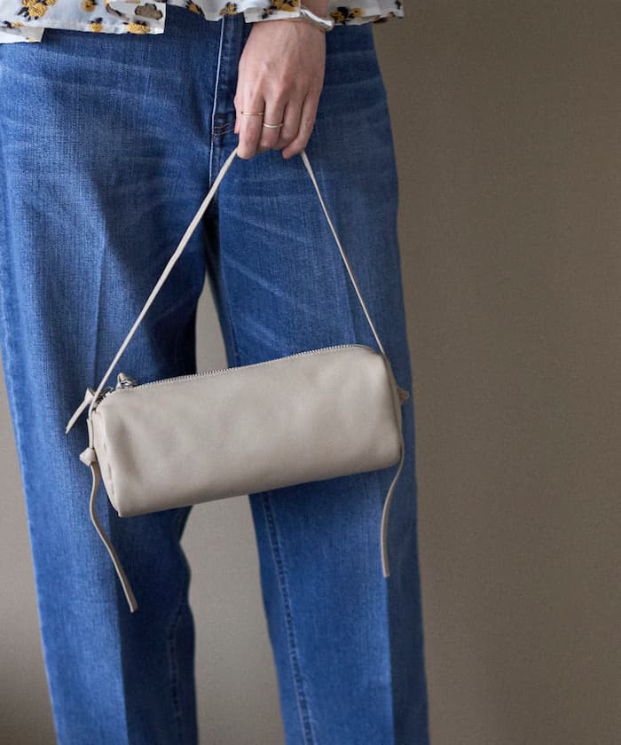 牛革撥水皮革迷你波士頓包包